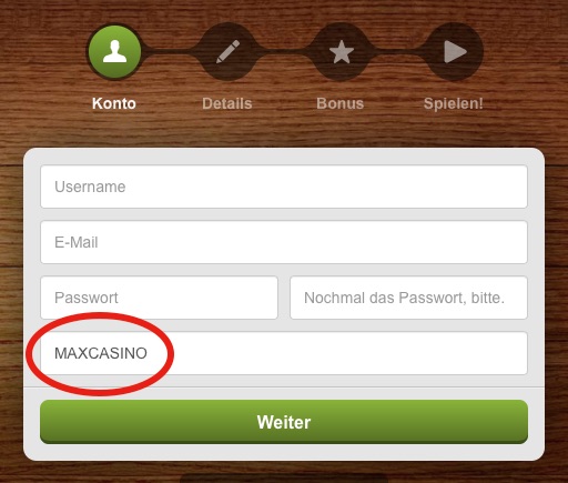ComeOn Gutschein-Code